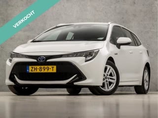 Toyota Corolla Touring Sports 1.8 Hybrid Sport Automaat (NAVIGATIE, CAMERA, CLIMATE, ADAPTIVE CRUISE, SPORTSTOELEN, LANE ASSIST, LED KOPLAMPEN, ZWART HEMEL, TREKHAAK, NIEUWSTAAT)