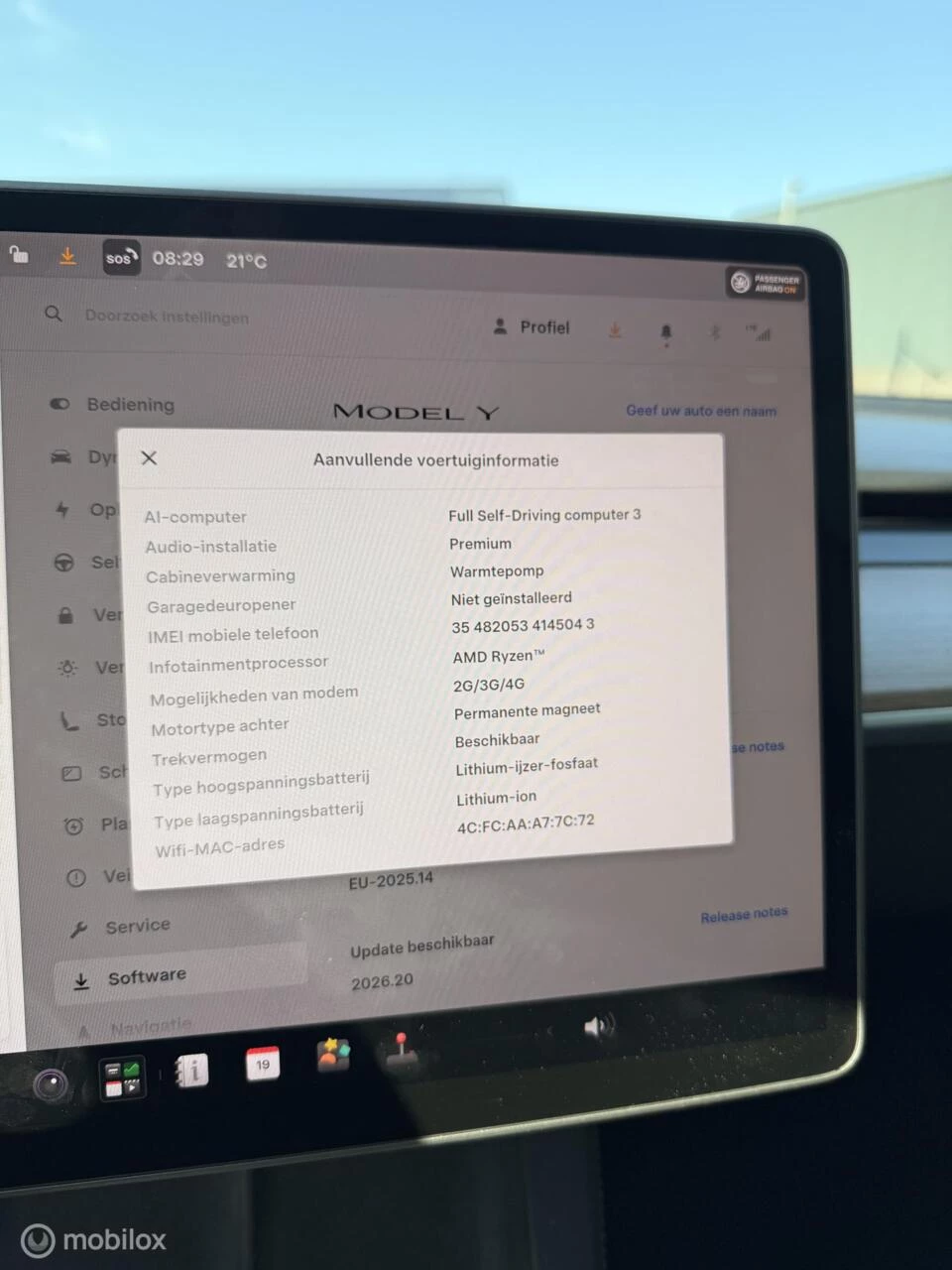 Hoofdafbeelding Tesla Model Y