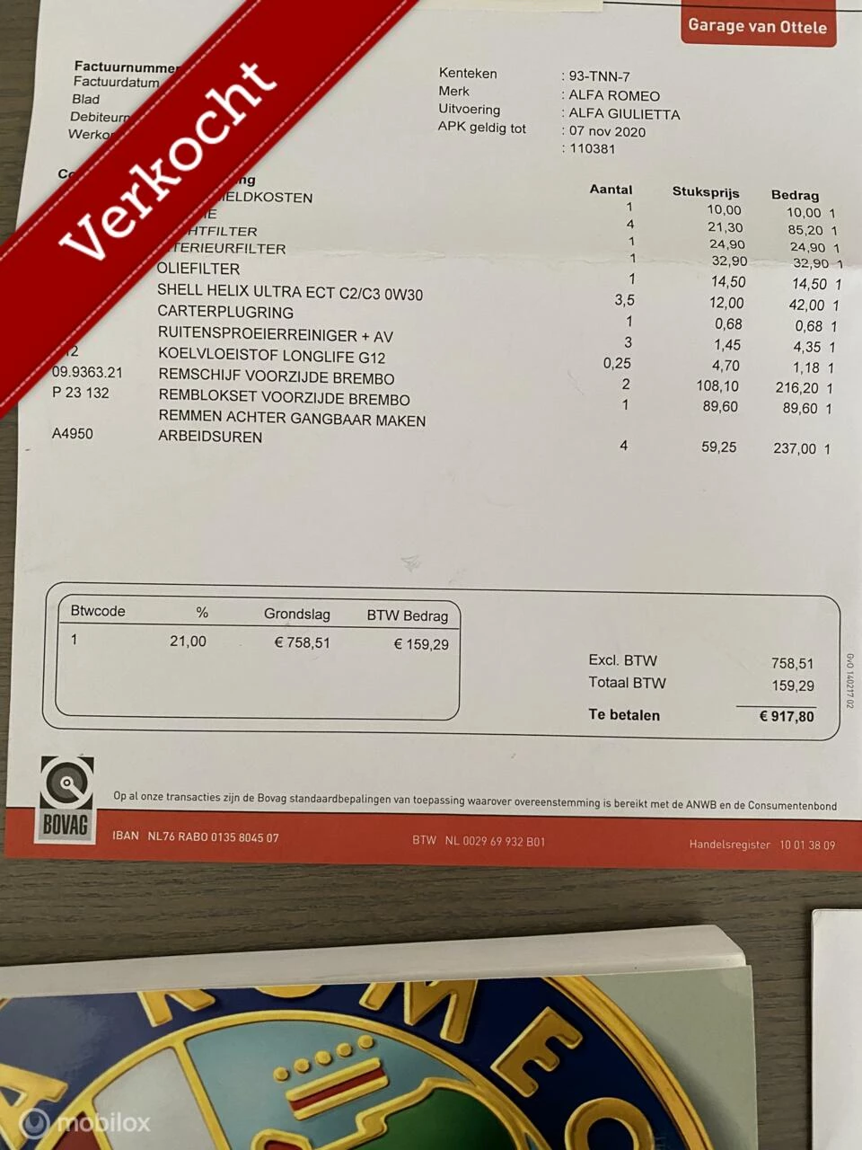 Hoofdafbeelding Alfa Romeo Giulietta