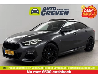 BMW 2 Serie Gran Coupé 218i High Executive 141PK M-Sport | Panoramadak | Sfeerverl. | Virtual Cockpit | LED | 19"LMV | Carplay | Camera 
