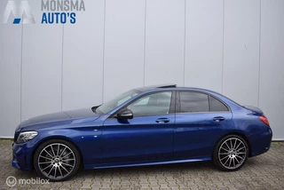 Mercedes-Benz C220d Premium Plus AMG-Pack Schuifdak ACC 19" LMV Clima Navi Camera Zeer mooi!