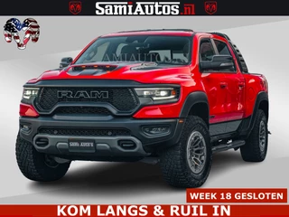 Dodge Ram Pick-Up TRX HELLCAT | 6.2 V8 702PK | FLAME RED | BOM VOL | CARBON | RAMBAR | HUD | LPG | BEAD-LOCK WHEELS | CREW CAB 5 PERSOONS | BEDRIJFS AUTO DUBBELE CABINE DC |
