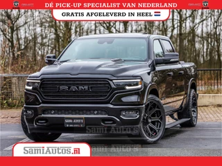 Dodge Ram 1500 LPG | RAMBOX | MWK | VIRTUAL | 5.7 V8 HEMI 402PK | LIMITED NIGHT | HUD ADG | SER LUCHTVERING | MEEST VOLLE UITVOERING | CREW CAB | DUBBELE CABINE | DC | 5 PERSOONS | GRIJSKENTEKEN BEDRIJFS AUTO |
