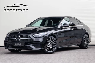 Hoofdafbeelding Mercedes-Benz C-Klasse Mercedes-Benz C-Klasse 300 e AMG Line, Distronic, Trekhaak, Hybrid 2024
