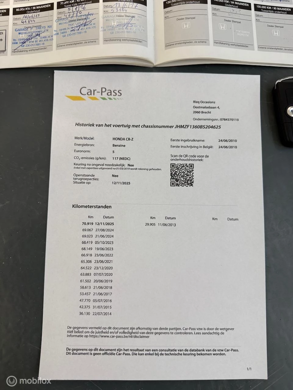 Hoofdafbeelding Honda CR-Z