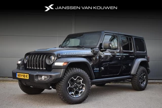Hoofdafbeelding Jeep Wrangler Jeep Wrangler Unlimited 4xe 380 Rubicon / Navigatie / Stoel-Stuurverwarming / Camera voor & achter
