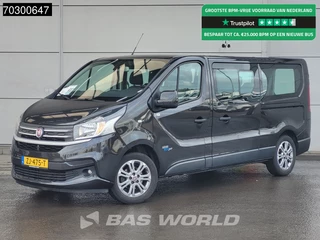 Hoofdafbeelding Fiat Talento Fiat Talento 125PK Incl. BPM/Excl. BTW 9-Persoons 2 x Schuifdeur L2H1 Personenwagen Personenvervoer Navi Airco Cruise Parkeersensoren Euro6 TV Taxi Passenger Transport Airco Cruise control