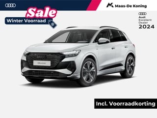 Hoofdafbeelding Audi Q4 e-tron Audi Q4 e-tron 45 quattro S Edition · Assistentiepakket plus · achteruitrijcamera · Adaptive cruise control