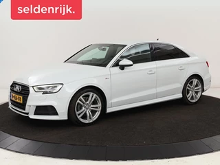 Audi A3 30 TFSI Sport S Line Edition | Half leder |  Full LED | Sportstoelen | Navigatie | Trekhaak | Parkeerhulp | Climate control | Cruise control | Bluetooth
