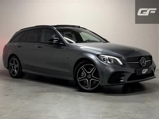 Mercedes C-klasse Estate 300e AMG Pano Leer 360° Trekh. NAP