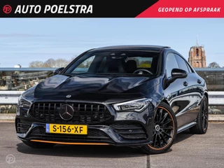 Mercedes CLA-klasse 250 4MATIC Premium Plus | Edition 1 AMG | Panoramadak | Distronic | Sfeerverlichting | Multibeam LED | Rondomzicht Camera | Widescreen | Keyless | 19"