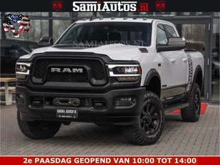 Dodge Ram Pick-Up 2500 POWER WAGON | 6 PERSOONS | 6.4 V8 4X4 | ADAPTIVE | FULL LED | TREK LIER | OPEN DAK | 6.4F BAK | 3500KG | CAMERA V+A | SPER DIFF | TWO TONE UITVOERING | ALARM | VOLLE UITVOERING |
