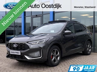 Ford Kuga 2.5 PHEV ST-Line X 243PK Elek. Trekhaak Panodak AGR Stoelen Adaptieve Cruise 2100KG Trekgewicht Winterpack Camera Blind-Spot Navi Climate B&O *Full Options*