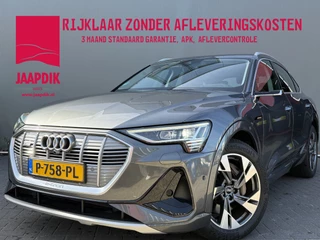 Audi e-tron Sportback BWJ 2021 55 quattro408 PK edition 95 kWh TREKHAAK | PANO | B&O | 360 CAM | FULL LED | ADAPTIVE CRUISE | SOH 91,1 | LEDER | STOELVERW. | ELEKTR. ACHTERKLEP | ELEKTR. STOELEN | HEAD-UP DISPLAY | NAVI | CLIMA | LMV | PDC