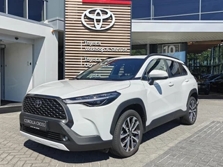 Hoofdafbeelding Toyota Corolla Cross Toyota Corolla Cross Hybrid 140 Style STOEL/STUURVERW DRAADLOOS KEYLESS ELEK-KLEP NAVI APPLE/ANDROID KEYLESS PARK-SENSOREN DAB+