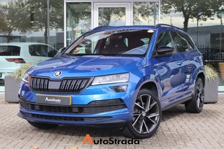 Hoofdafbeelding Škoda Karoq Skoda Karoq 1.5 SportLine TSI 150pk | Canton | Sfeer | Stoelverwarming | LED | ACC | Carplay |  Navi | Climate