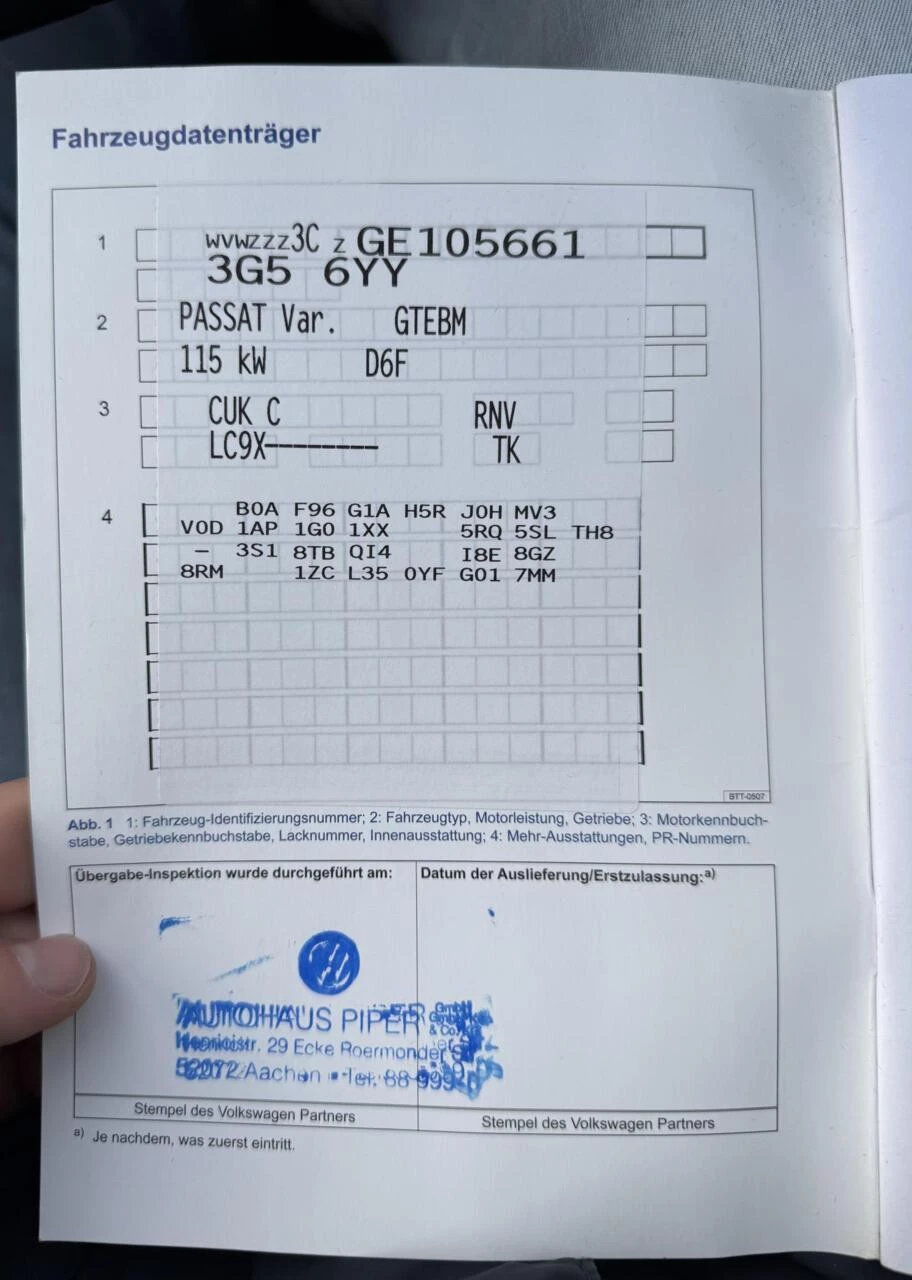 Hoofdafbeelding Volkswagen Passat