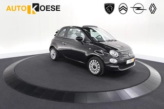 Fiat 500 C 1.0 Hybrid Dolcevita | Elektrisch Vouwdak | Apple Carplay | Parkeersensoren | Climate Control