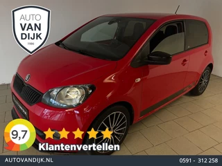 Skoda Citigo 1.0 Greentech Monte Carlo 75PK AIRCO NAVI CRUISE BT SCHERM STOELVERW PDC ZWARTE HEMEL VELGEN ZEER NETTE AUTO