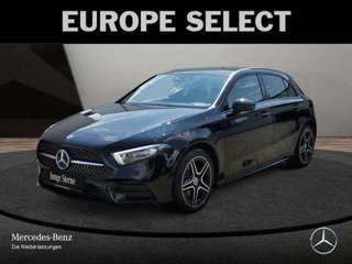 Hoofdafbeelding Mercedes-Benz A-Klasse Mercedes A-klasse 250 e AMG Night Widescr Pano Trekh Mbux