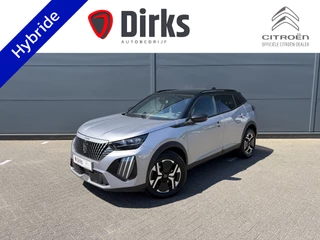 Peugeot 2008 145pk Hybrid GT (360gr Camera - Keyless Entry - LED - Parkeersensoren V+A - Adaptieve Cruise Controle - 17"incl 4S - Draadloos laden - Automatische Airco)