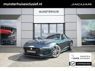 Hoofdafbeelding Jaguar F-Type Jaguar F-Type P300 RWD R-Dynamic | Facelift | British Racing Green | Meridian Audio |