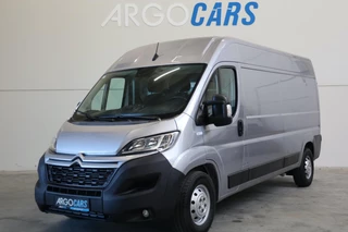 Hoofdafbeelding Citroën Jumper Citroen Jumper 35 2.2 BlueHDi 165PK MAXI L3/H2 GRIJS BLIS PDC CAMERA CLIMA/AIRCO NAVI CRUISE CONTROL LEASE v/a €144,- INRUIL MOG