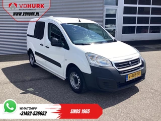 Peugeot Partner 1.6 HDI 120 pk Aut. EXPORT ONLY EUR6/ Camera/ Cruise/ Airco/ Trekhaak