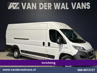 Fiat Ducato 3.0 NP 136pk L4H2 Post NL inrichting Euro6 Airco | Camera | Navigatie | Sidebars | 270 graden achterdeuren, schappen, doorloopdeur