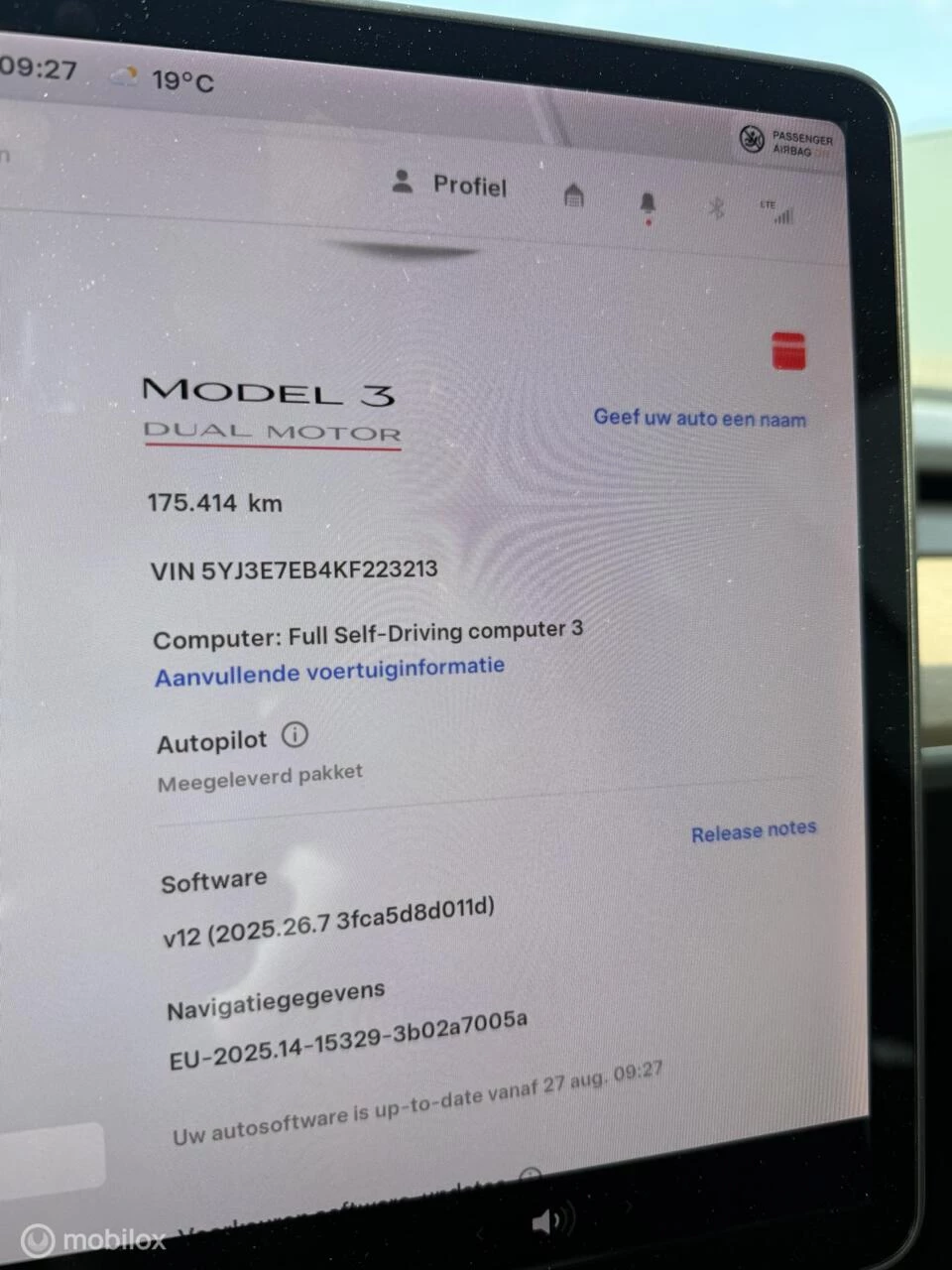 Hoofdafbeelding Tesla Model 3
