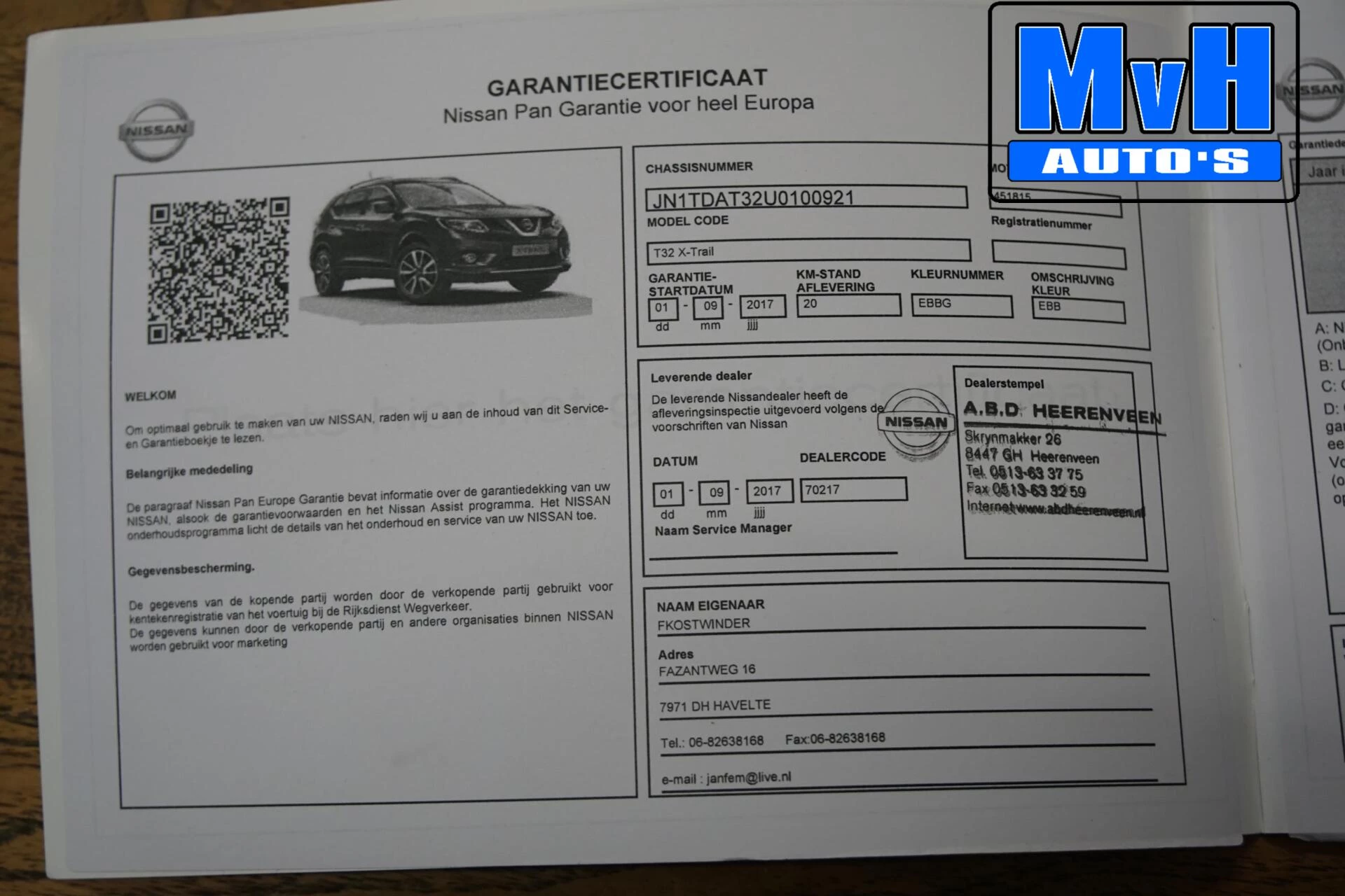 Hoofdafbeelding Nissan X-Trail