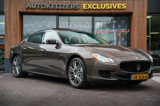 Hoofdafbeelding Maserati Quattroporte Maserati Quattroporte 3.0 S Q4 Achteruitrijcamera DAB+ Stoelverwarming achter Leder 20"L.M. Airco