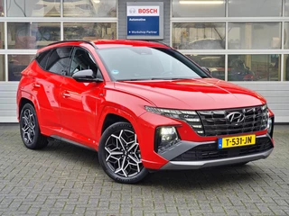 Hoofdafbeelding Hyundai Tucson Hyundai Tucson 1.6 T-GDI PHEV N Line 4WD 265PK|Automaat|Trekhaak|Stoel Verwarming +Koeling|360'Camera|eerste eigenaar|