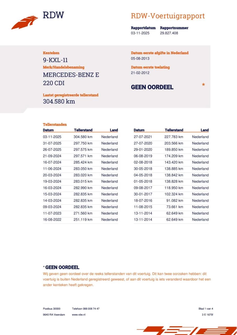 Hoofdafbeelding Mercedes-Benz E-Klasse