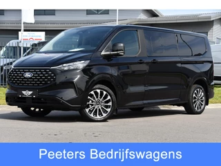 Hoofdafbeelding Ford Transit Custom Ford Transit Custom 320 2.0 TDCI L2H1 Tourneo Black Edition Full Options, 360 Camera,  Adpatieve Cruise, Virtual, Carplay, 170PK, Stoel/Stuur Verwarming, Automaat, Uniek!