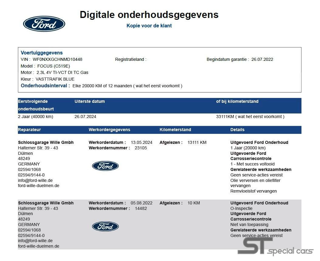 Hoofdafbeelding Ford Focus