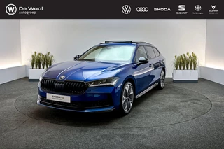 Skoda Superb Combi 1.5 TSI 204pk DSG PHEV Sportline Business | SoH 102% | Panoramadak, Wegklapbare Trekhaak, CANTON Soundsystem |