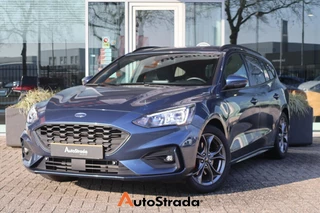 Hoofdafbeelding Ford Focus Ford Focus Wagon 1.0 ST-Line 155pk | Dodehoek | ACC | Climate | Virtual | Trekhaak | Camera | LED | Navigatie