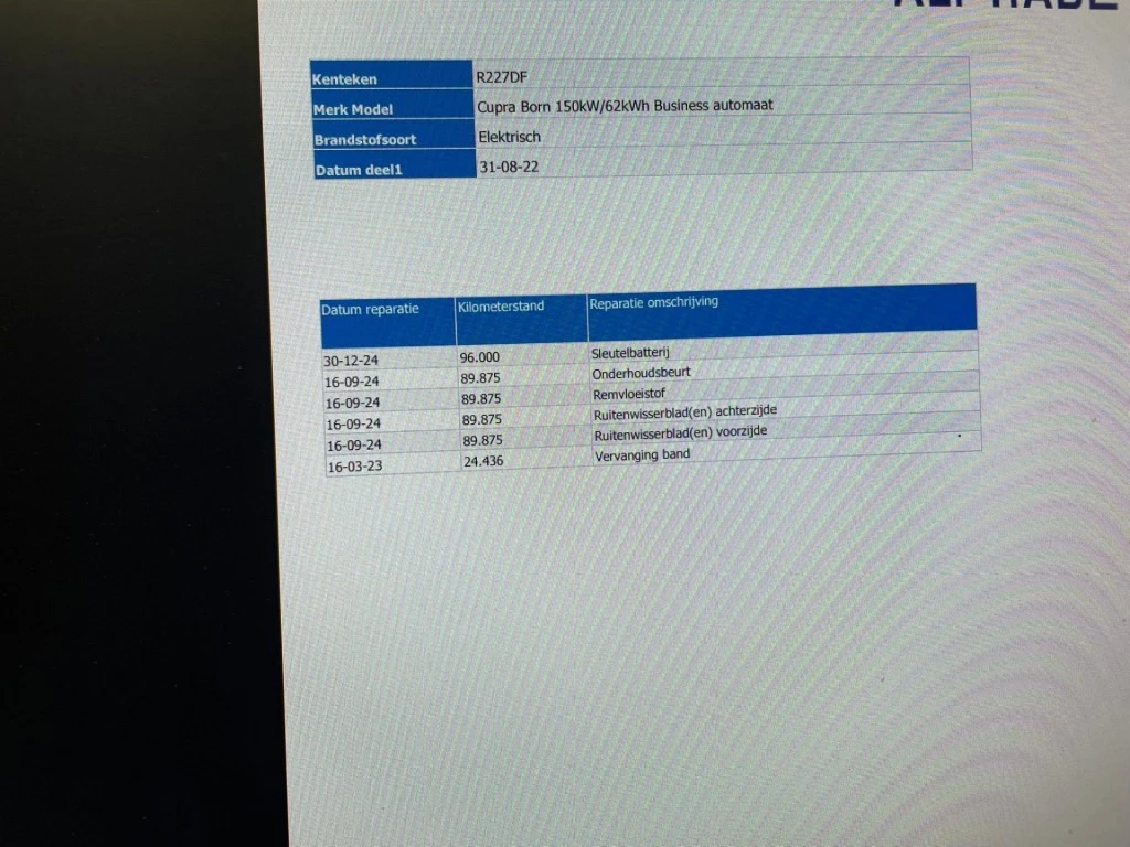 Hoofdafbeelding CUPRA Born