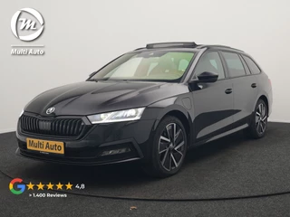 Škoda Octavia Combi 1.4 TSI iV Sportline Business Plug In Hybrid 204pk Dealer O.H. PHEV | Panodak | Sportstoelen Memory & Verwarmd | Matrix LED | Sfeerverlichting | Apple Carplay | Keyless | Blis | Cruise Control | Navigatie | DAB |