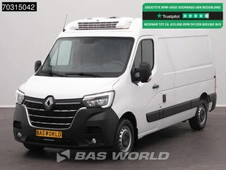 Renault Master 150PK L2H2 Koelwagen Thermo King V200 230V stekker BPM vrij Koeler Kühlwagen Kühlkasten L2 Airco Cruise control