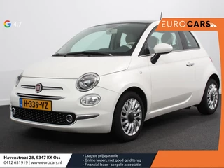Fiat 500 0.9 TwinAir Lounge 80 pk  Airco  Panorama dak  Lichtmetalen velgen  Blue tooth