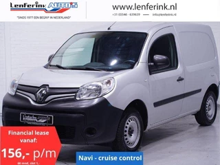 Renault Kangoo 1.5 dCi 75 pk Comfort Navi, Cruise Control, 2-Zits Airco, Laadruimte Pakket, PDC achter