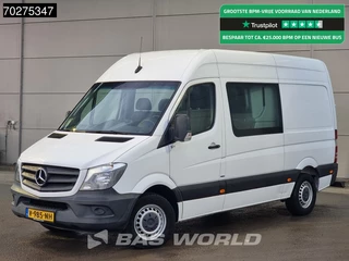 Mercedes Sprinter 211 CDI Automaat L2H2 Dubbel Cabine Navi Trekhaak Airco L2 8m3 Airco Dubbel cabine Trekhaak