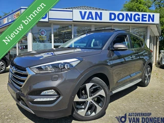 Hyundai Tucson 1.6 T-GDi Premium 4WD | Trekhaak/Panorama/19"/Leder | 1e Eigenaar!