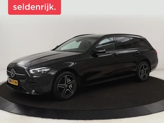 Mercedes-Benz E-klasse 300de 4Matic AMG Night | Panoramadak | Trekhaak | Stoelverwarming | 360 camera | Adaptive cruise | Leder/Alcantara | Burmeseter | Matrix LED | Navigatie | PHEV | Plug In