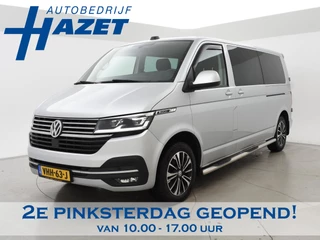 Volkswagen Transporter 2.0 TDI 150 PK DSG L2H1 BULLI DUBBEL CABINE + STANDKACHEL | 2 SCHUIFDEUREN | TREKHAAK