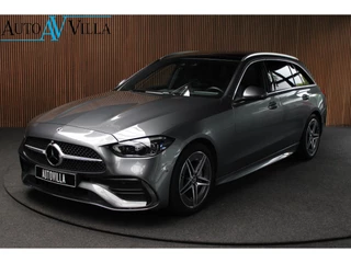 Mercedes-Benz C-Klasse Estate 220d AMG Panodak Leer Navi HUD 360° Massagestoelen PTS Distronic Plus Elektr. achterklep BTW auto