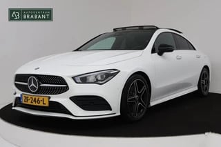 Mercedes-Benz CLA-klasse 200 Business Solution AMG Automaat (SFEERVERLICHTING, PANO, CRUISE, NAVI, PDC, NL-AUTO, GOED ONDERHOUDEN)