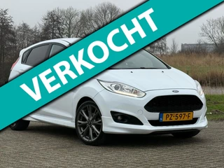 Ford Fiesta 1.0 EcoBoost ST Line - Frozen White - Lekker Sportief